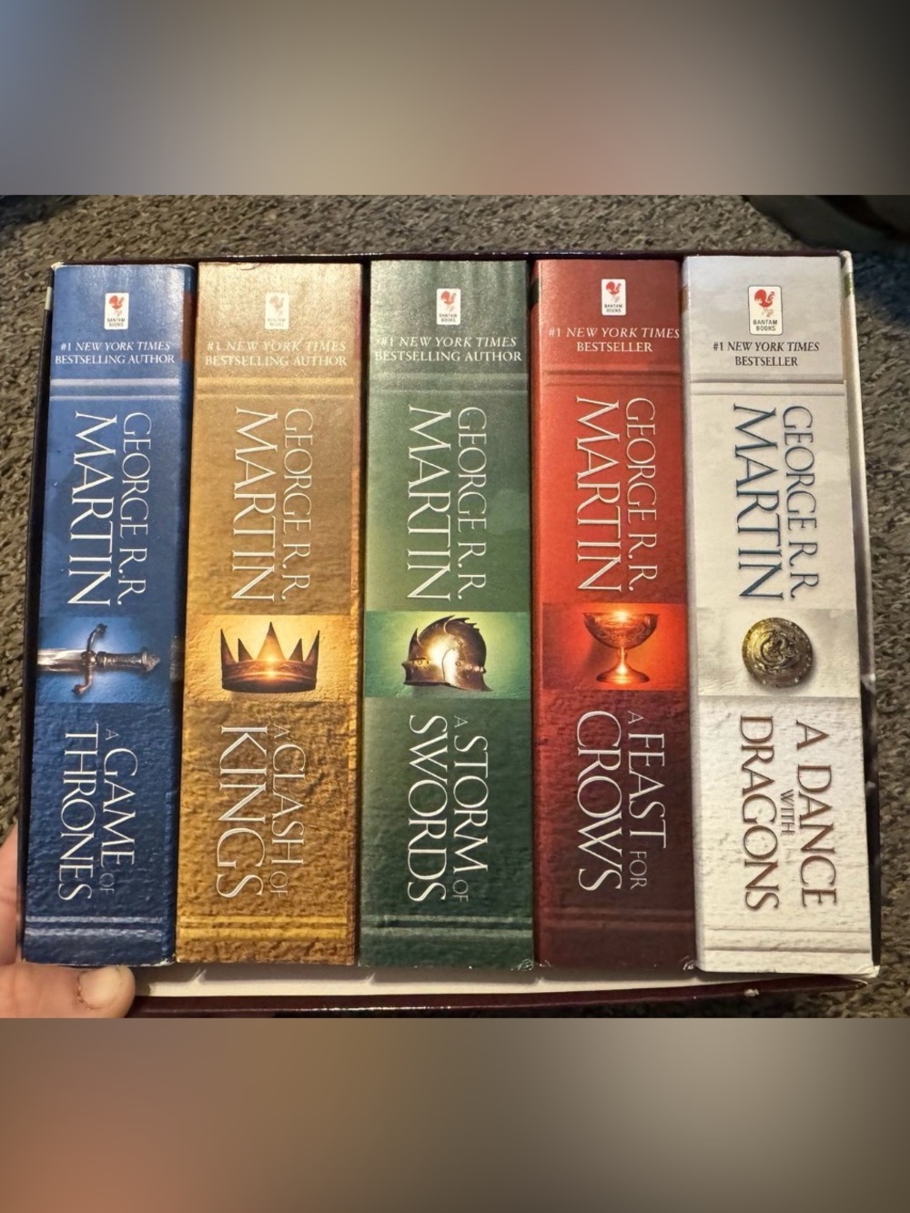 Boxed Set - Multicolor Hardcover Coffee Table Books